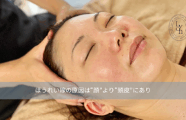 大名・赤坂のリフトアップ専門サロンLyonのブログ/ほうれい線の原因/アイキャッチ画像